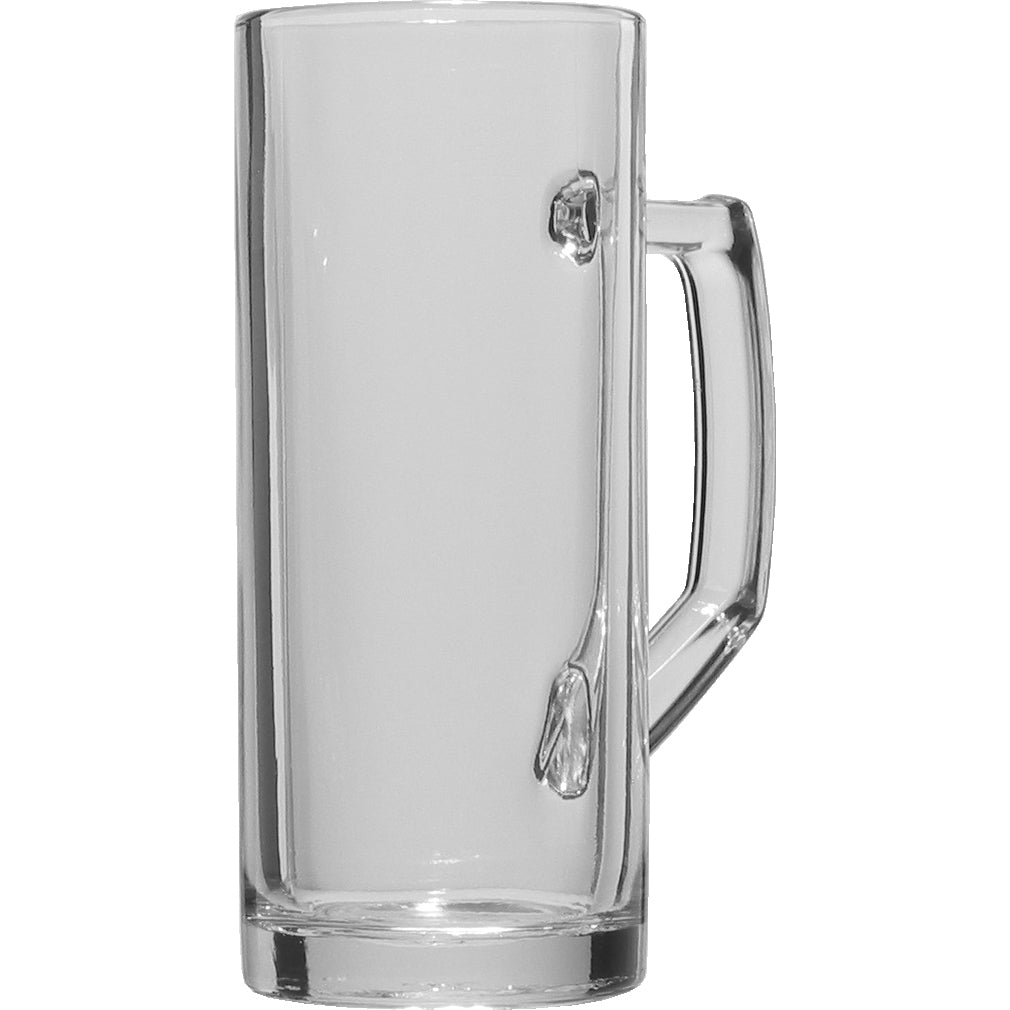 Bierseidel, glatt, 38 cl, Füllstrich 0,3 l
