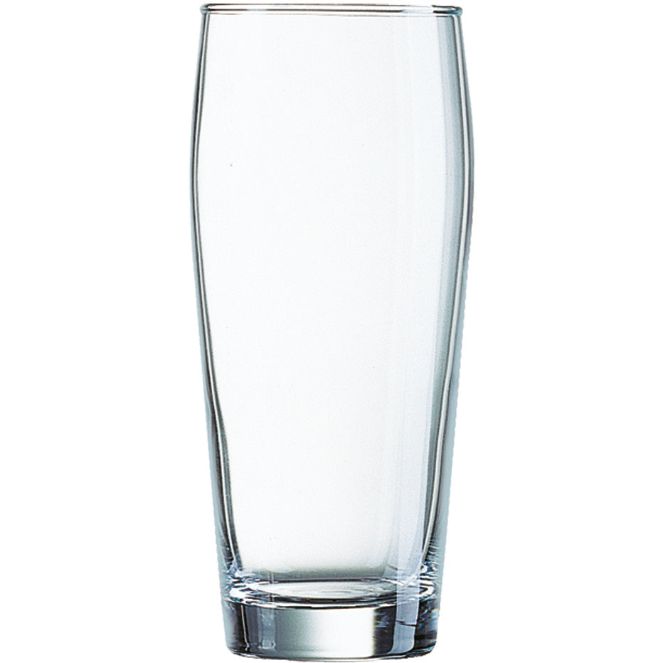 Willibecher Willybecher Bierglas, einfache Qualität, 63 cl mit CE-Füllstrich bei 0,5 l