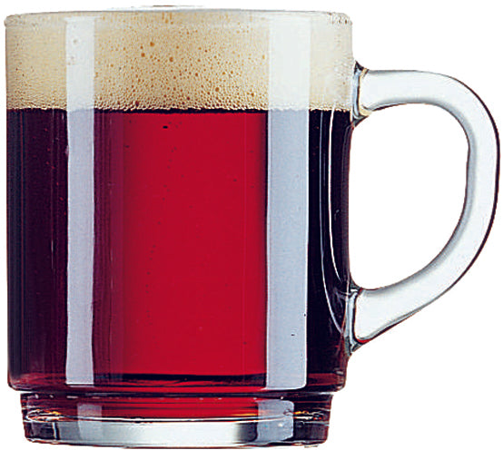 Glühweintasse 25 cl/ 240 g, stapelbar, gehärtet, Füllstrich 0,2 l, ohne Dekor