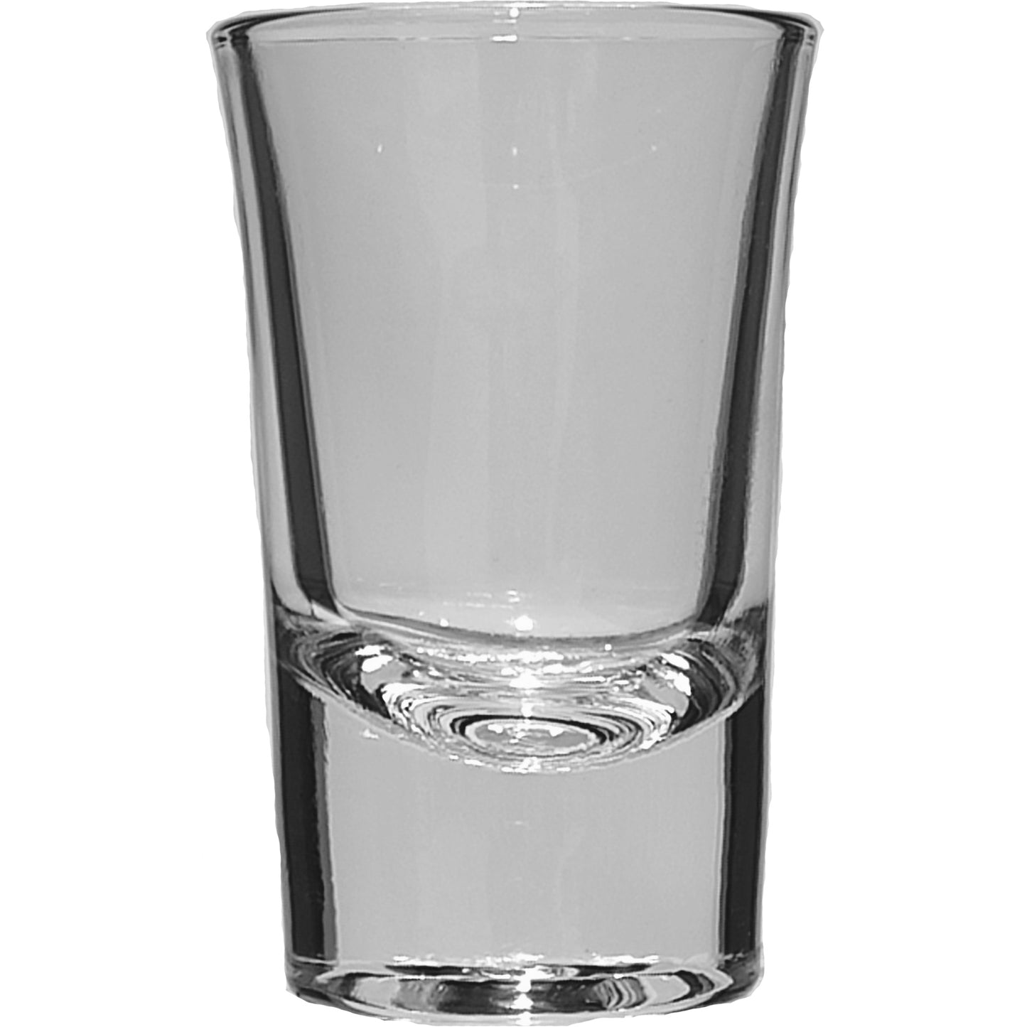 Schnapsglas Stamper, 4 cl ohne Füllstrich bei 2 cl