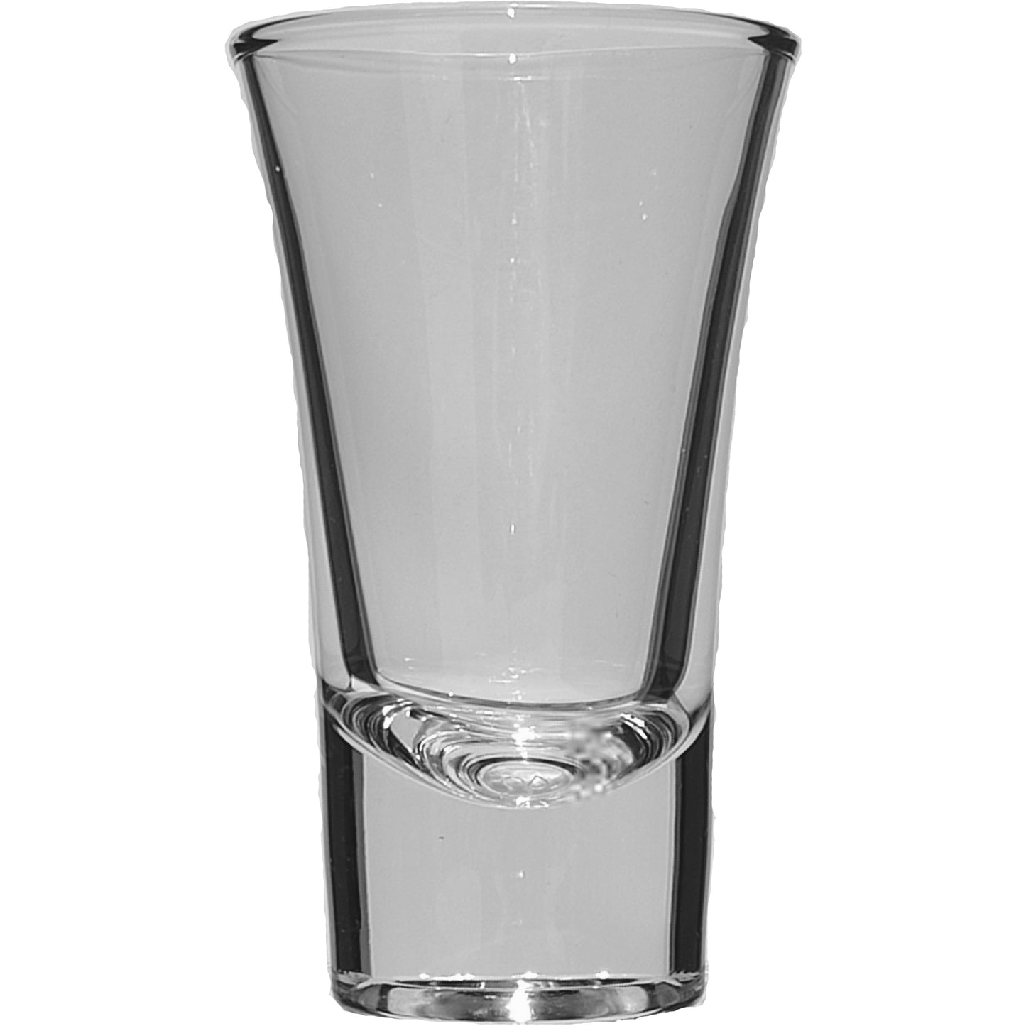Schnapsglas Stamper, 6 cl ohne Füllstrich bei 2 oder 4 cl