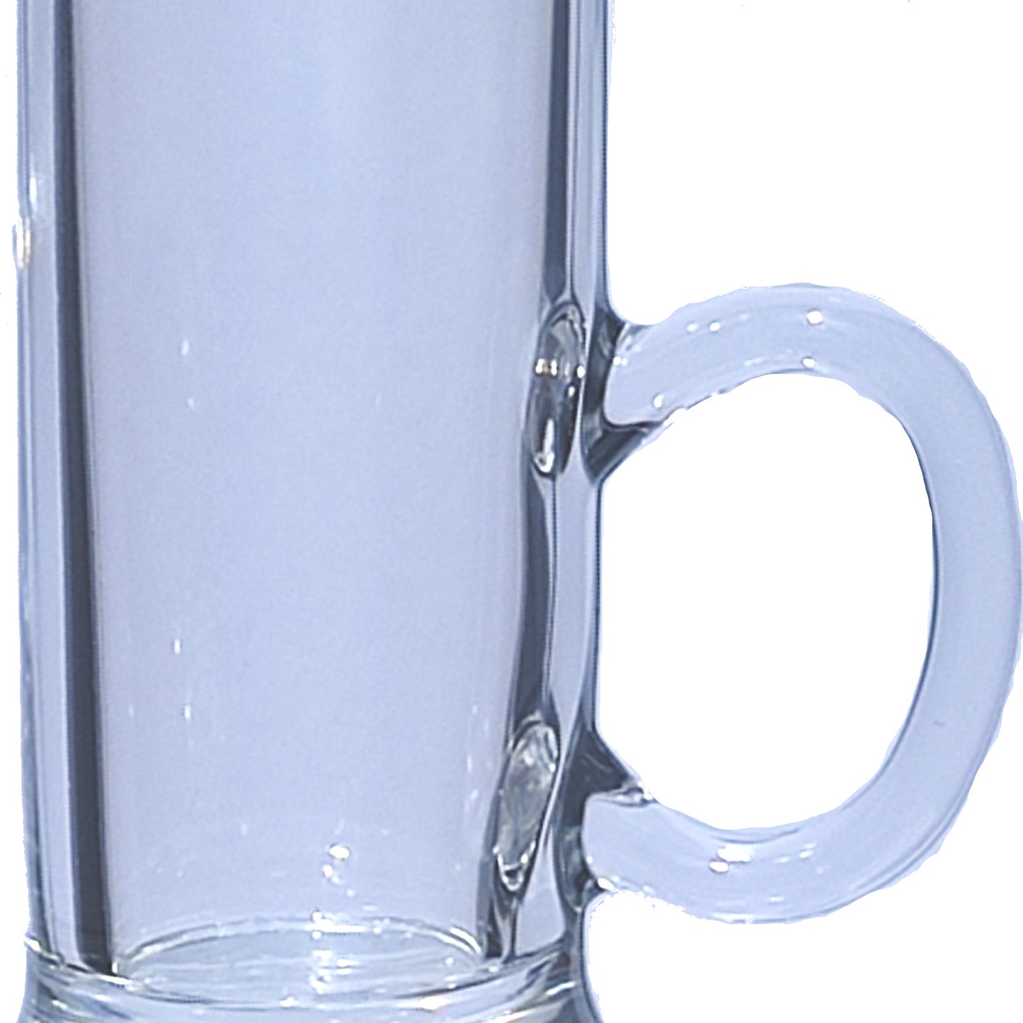 Schnapsglas Stamper Likörglas mit Henkel, 5,5 cl ohne Füllstrich, ohne Dekor