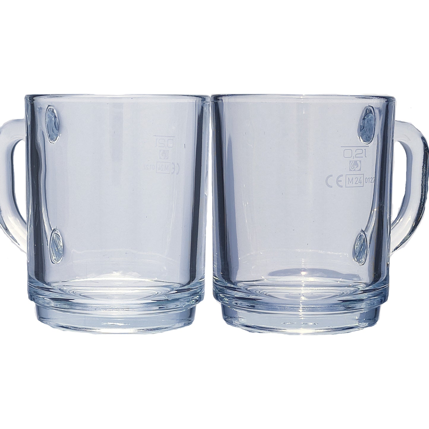 Glühweintasse 26 cl/ 325 g, stapelbar, gehärtet, Füllstrich 0,2 l, ohne Dekor