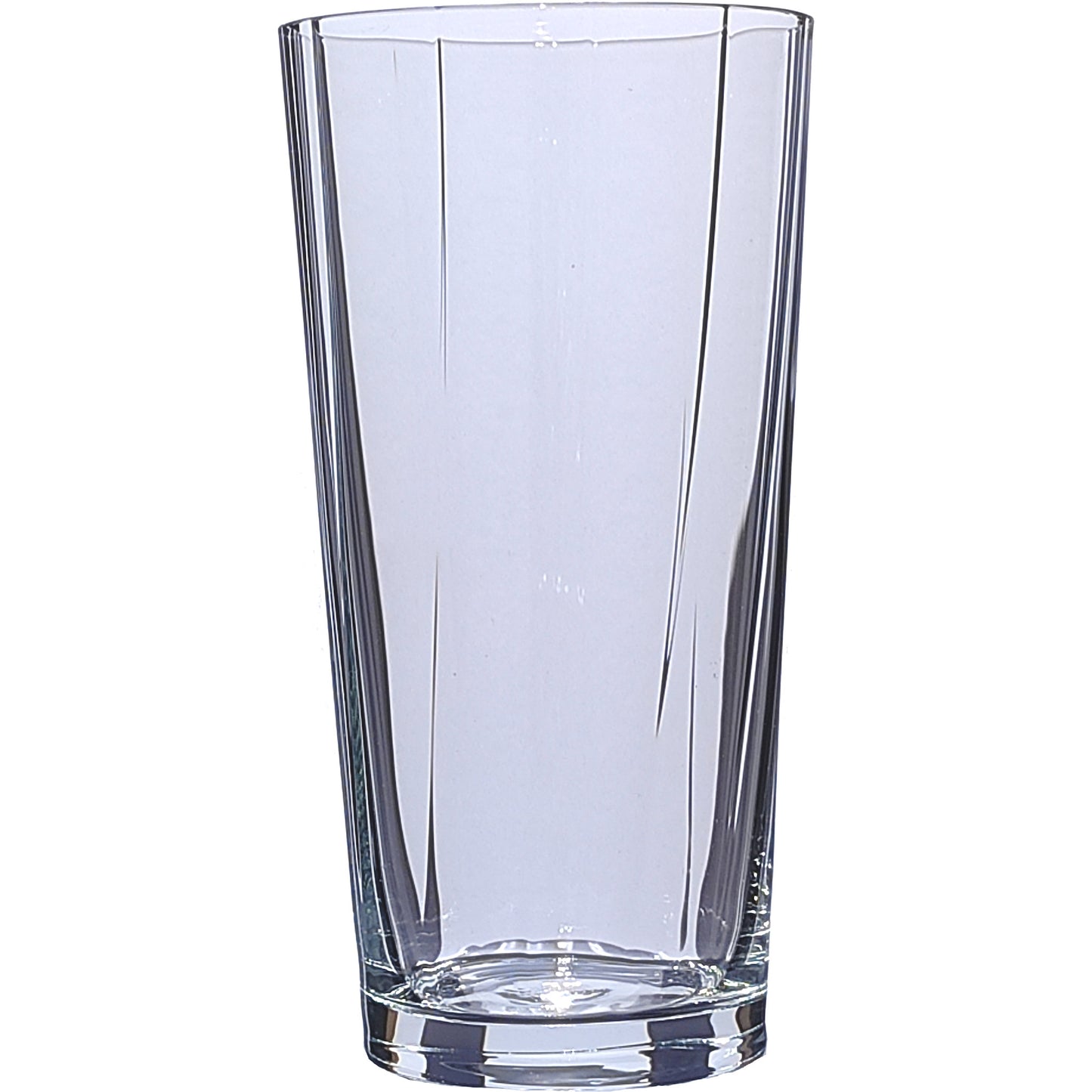 Silesiabecher Bierglas bzw. Kaltgetränkeglas mit Innenoptik, sehr filigran, 27 cl ohne Füllstrich bei 0,2 l